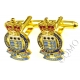 RAOC Royal Army Ordnance Corps Cufflinks (Metal / Enamel)